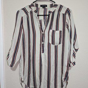 Striped Button Up